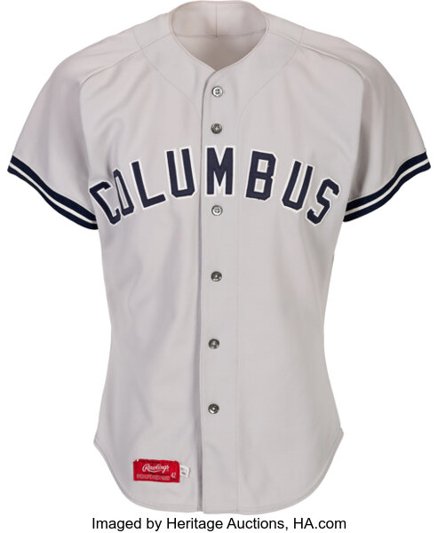 Lot Detail - 1992 Columbus Clippers Bsbl. Game Used Jersey- #29