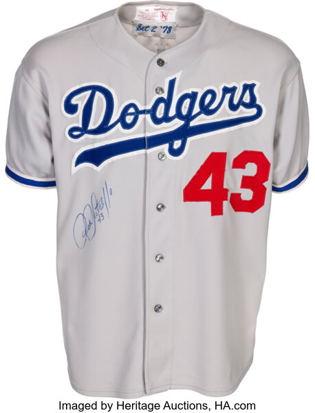 Mitchell & Ness Dodgers Tommy Lasorda Jersey