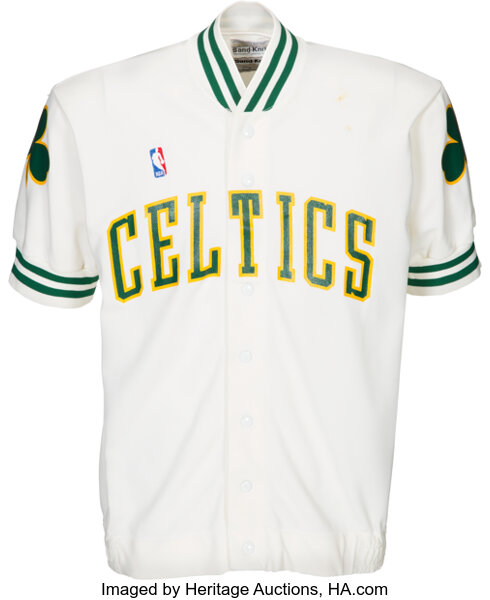 Larry Bird Warmup Jacket - Boston Celtics History