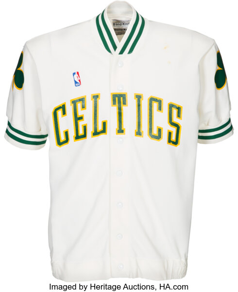 1990-91 Larry Bird Game Worn Jersey. Perhaps it's the strong Irish, Lot  #19227