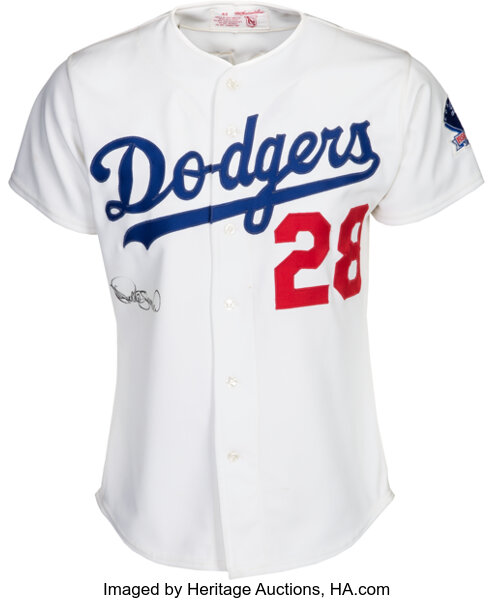 Pedro Guerrero Signed Los Angeles Dodgers Custom Jersey (JSA COA)