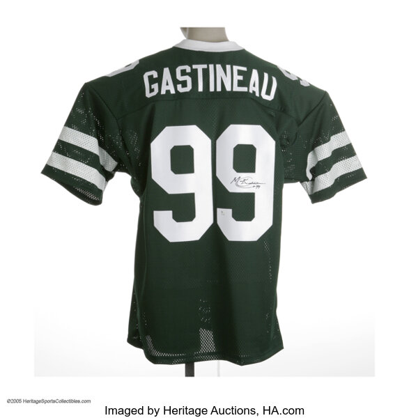 Mark Gastineau Signed Jersey. This replica of the mid-80s New York, Lot  #10273