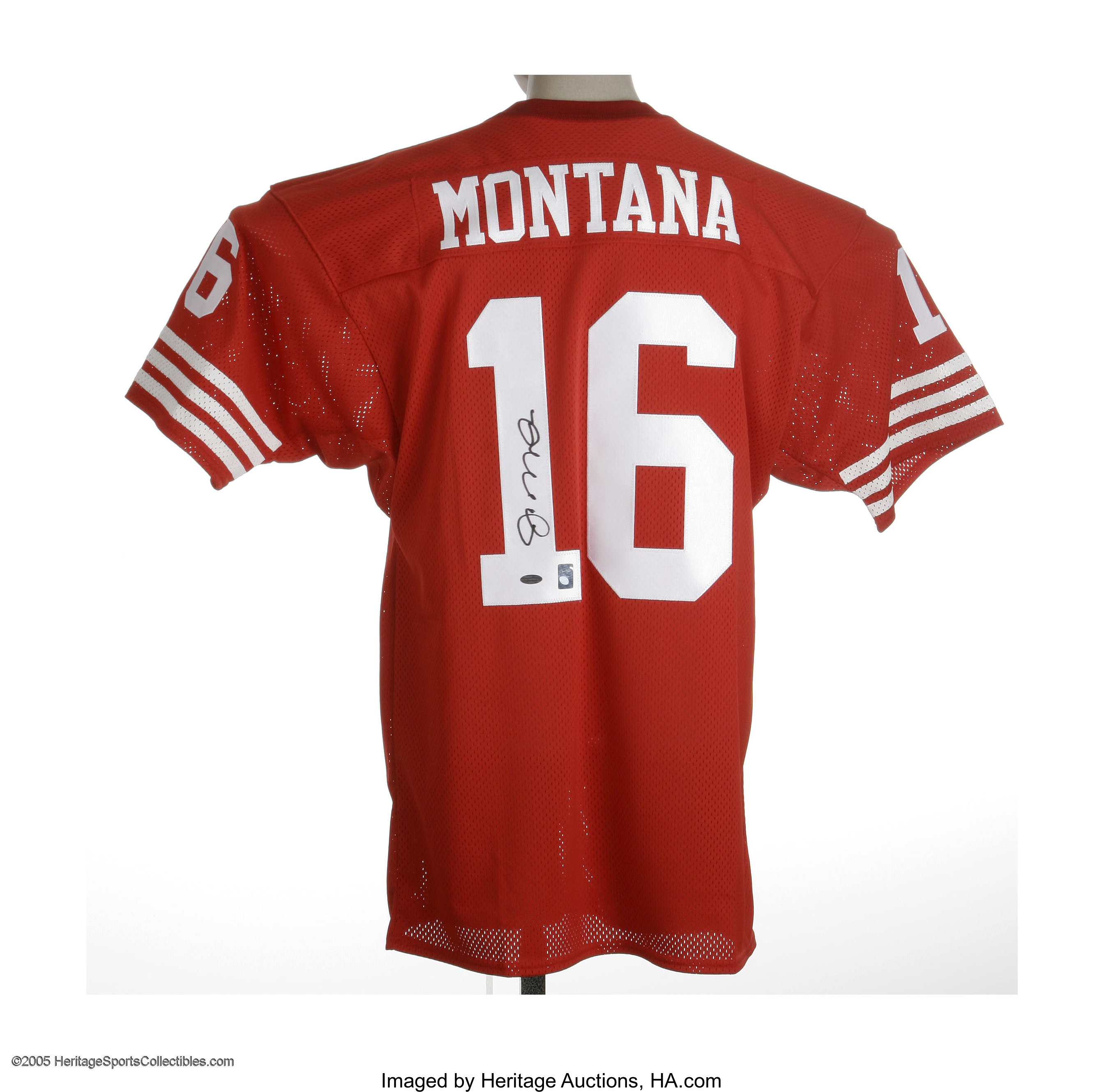 Joe Montana Authenticated Signed Jersey – Millionaire Gallery