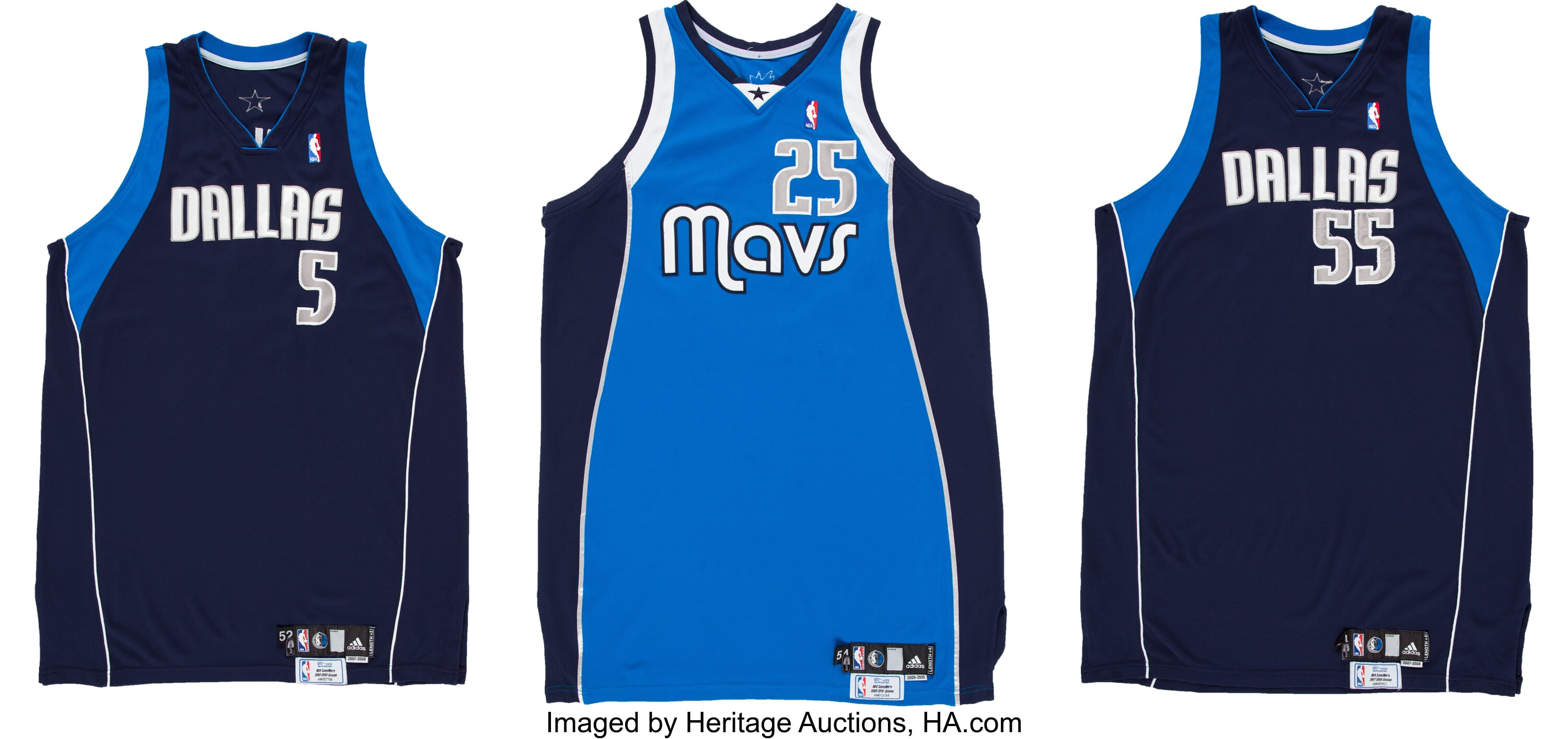 Josh Howard Signed Dallas Mavericks Jerseys Lot of 2. Basketball, Lot  #41109