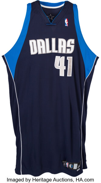 Dirk Nowitzki Throwback Dallas Mavericks Jerseys