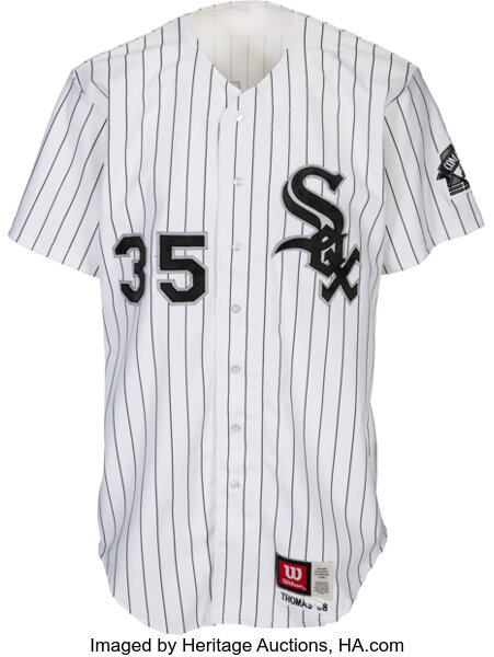 1998 Frank Thomas Game Worn Chicago White Sox Jersey with Team