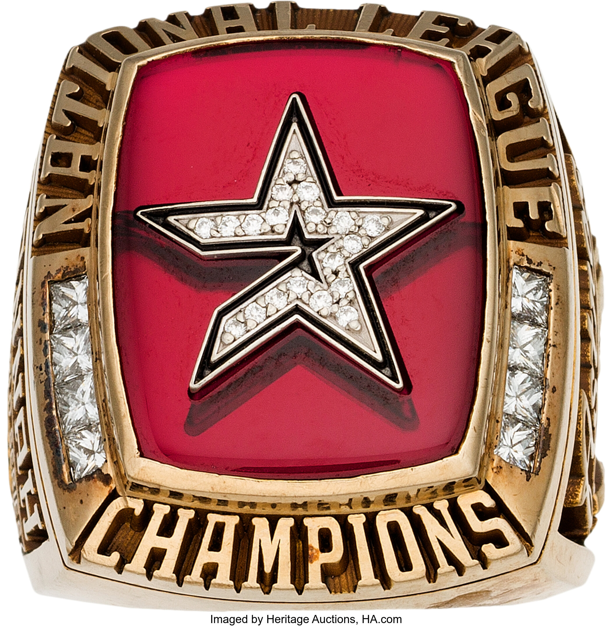 2005 Houston Astros National League Championship Ring. Baseball, Lot  #83485