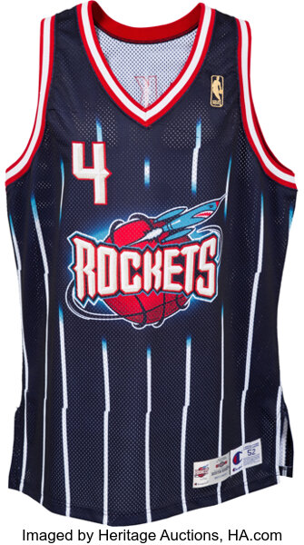 90s Original Rockets Reverse Reversible Charles Barkley Jersey