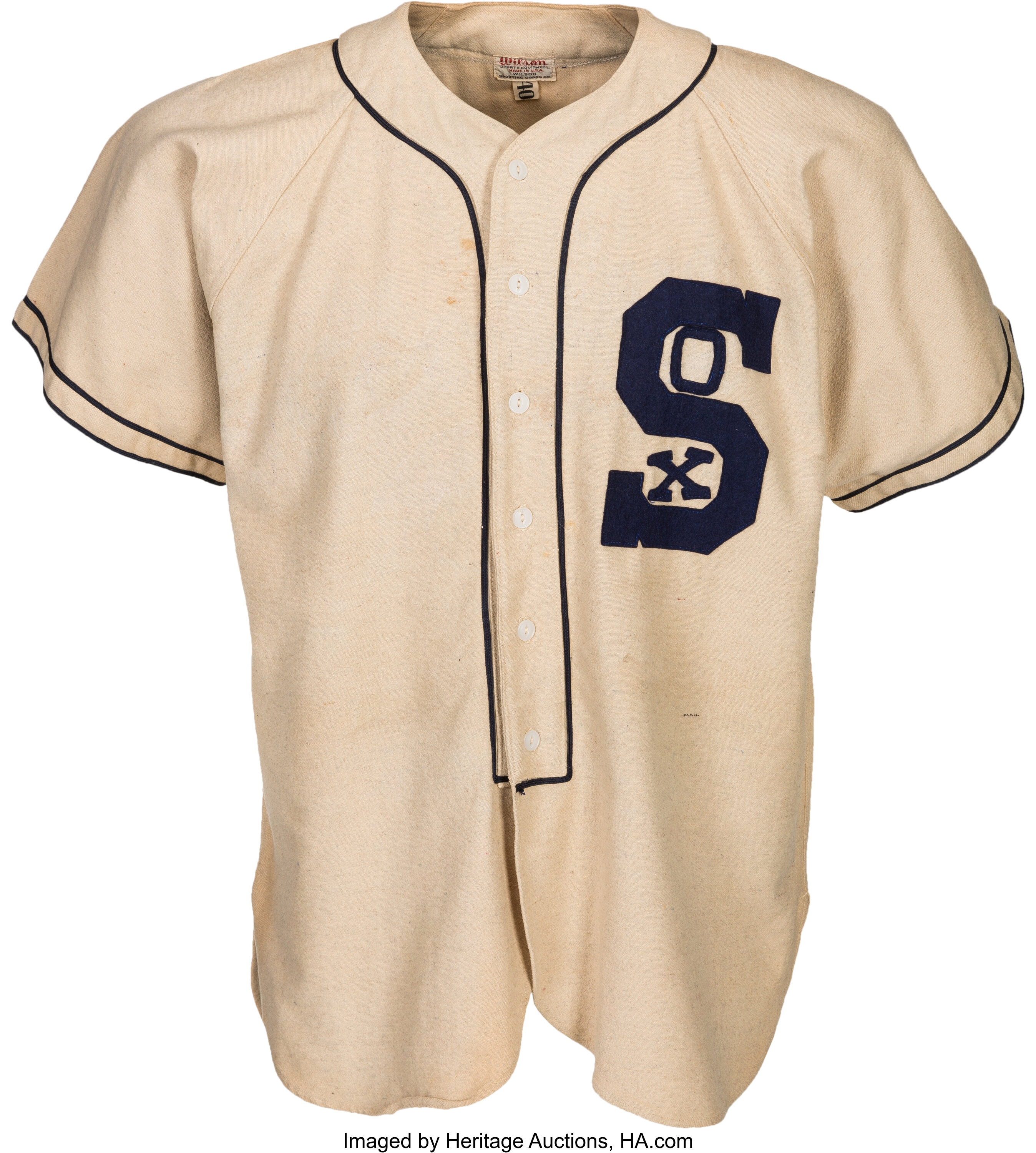 Lot - 1970s Chicago White Sox Salesman''s Sample Jersey