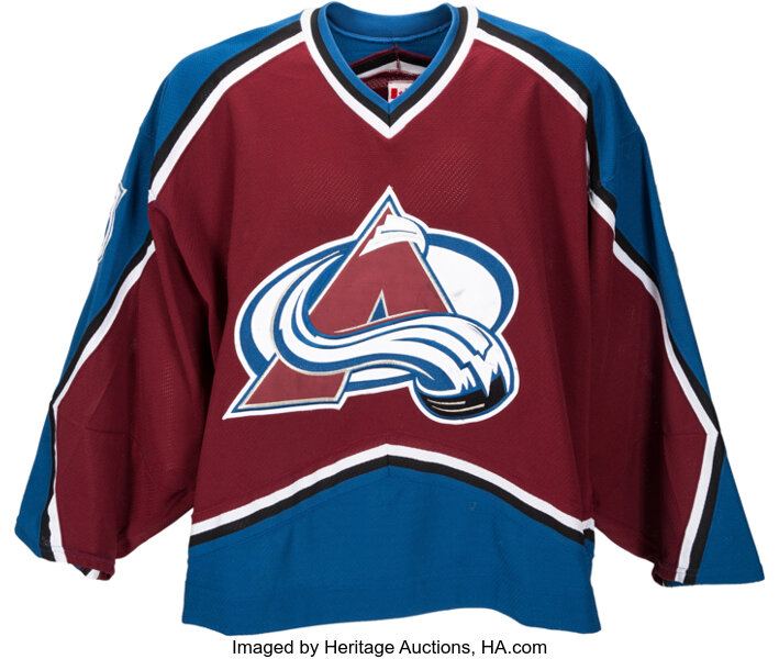 2002 Patrick Roy Game Worn Colorado Avalanche Jersey - Photo