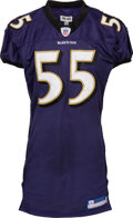 TERRELL SUGGS CUSTOM BALTIMORE RAVENS JERSEY T-SIZZLE