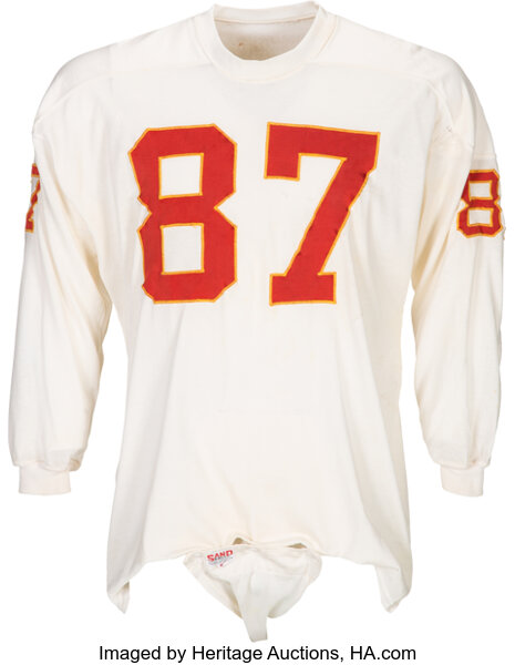 NFL Kansas City Chiefs 1963 uniform original art – Heritage Sports Art