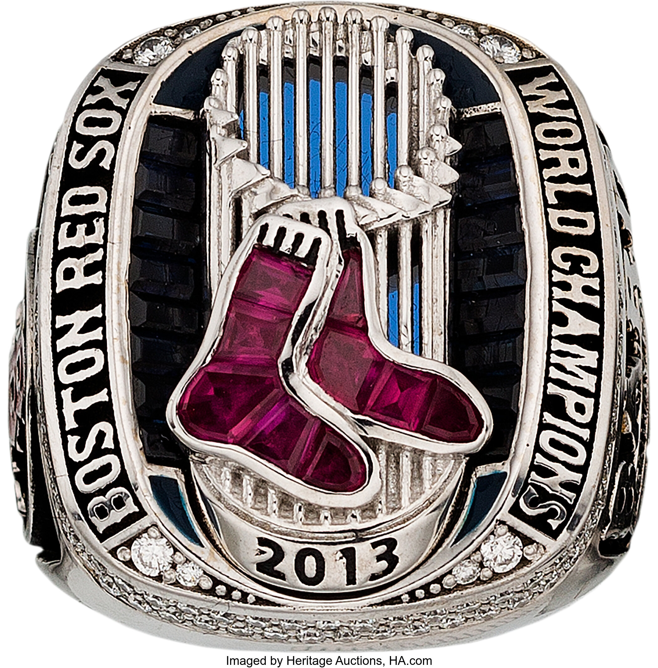 2013 Boston Red Sox World Series Championship Ring Presented to | Lot ...