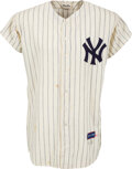 Mickey Mantle Triple Crown 1956 Signed Inscribed NY Yankees Jersey B —  Showpieces Sports