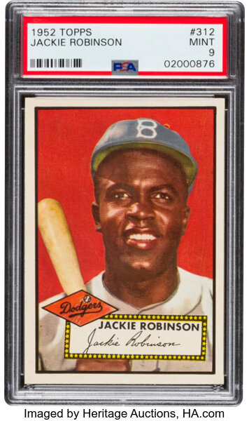 WHEN TOPPS HAD (BASE)BALLS!: 1972 25TH ANNIVERSARY JACKIE ROBINSON