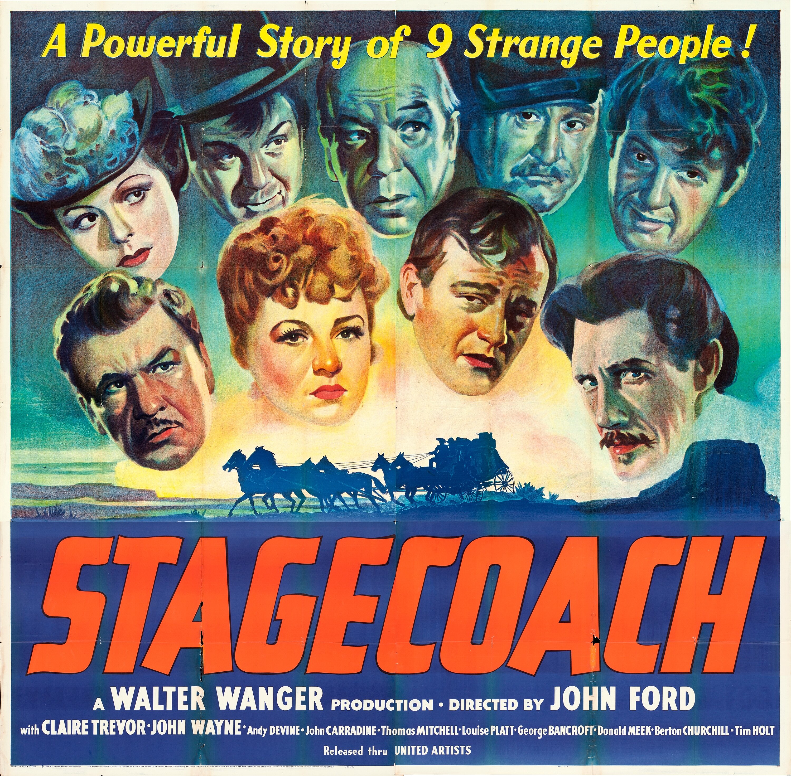 stagecoach 1939 poster