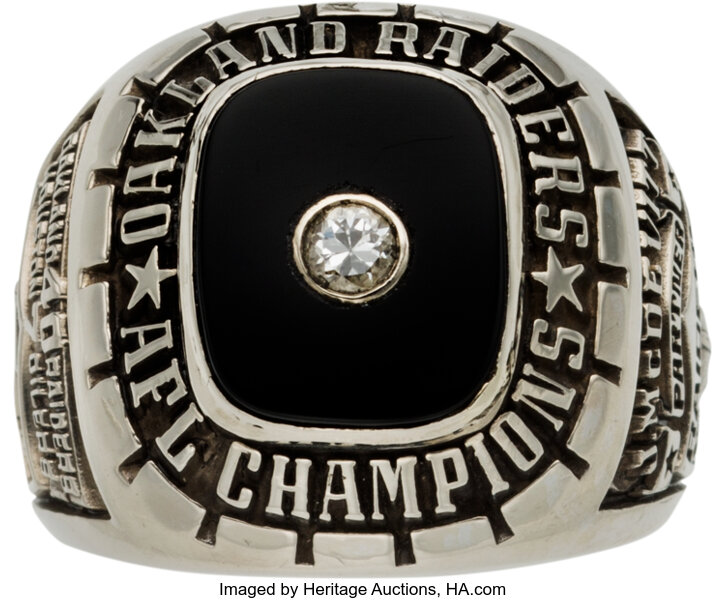 Oakland Raiders 1967 American Football League AFL Championship