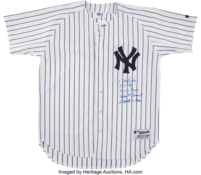 DEREK JETER-AUTOGRAPHED JERSEY - collectibles - by owner - sale