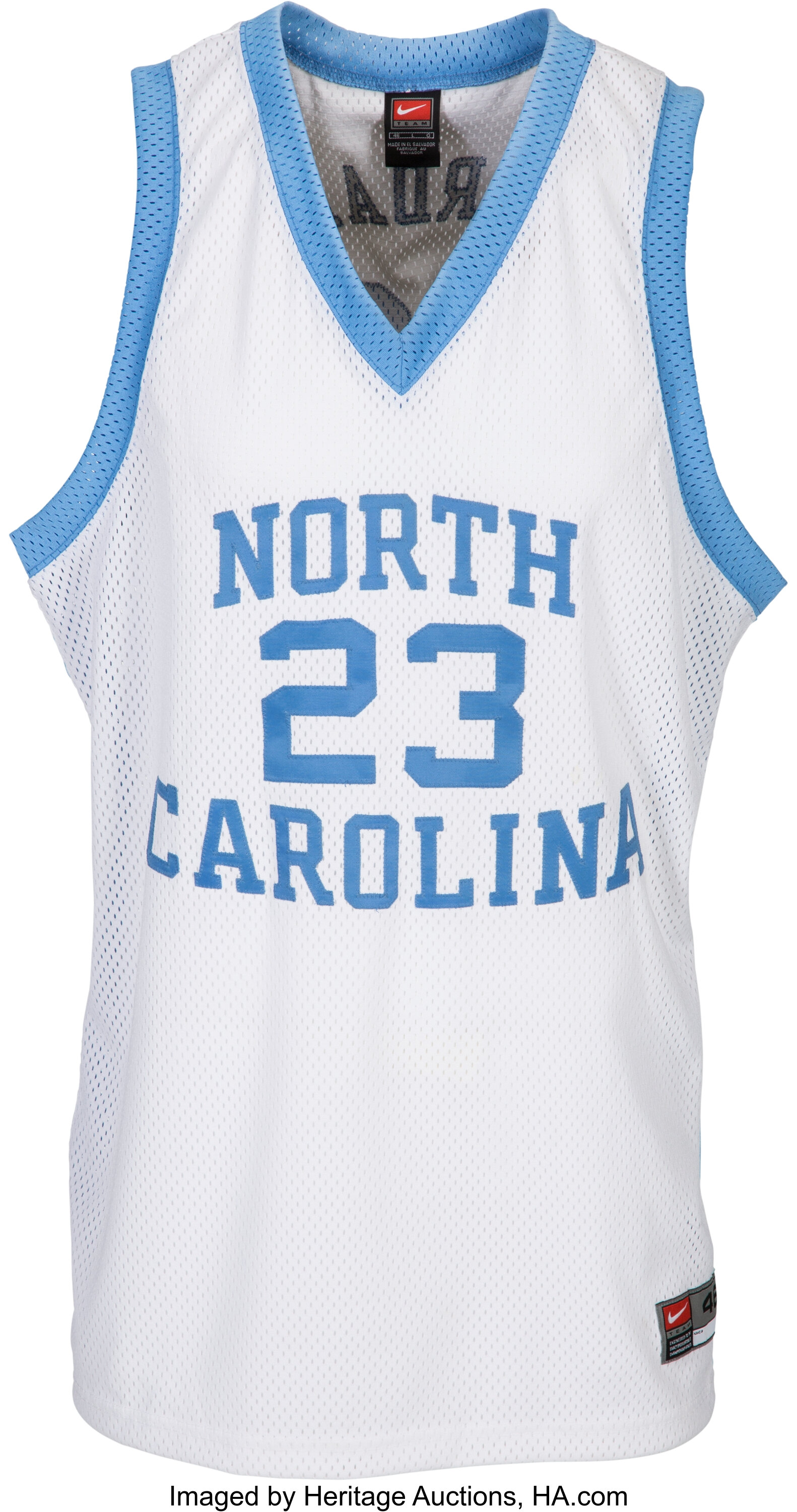 Michael Jordan Signed North Carolina Tar Heels Jersey (UDA COA