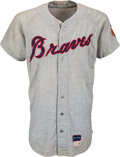 Lot Detail - 1967 Pat Jarvis Game Used and Signed Atlanta Braves