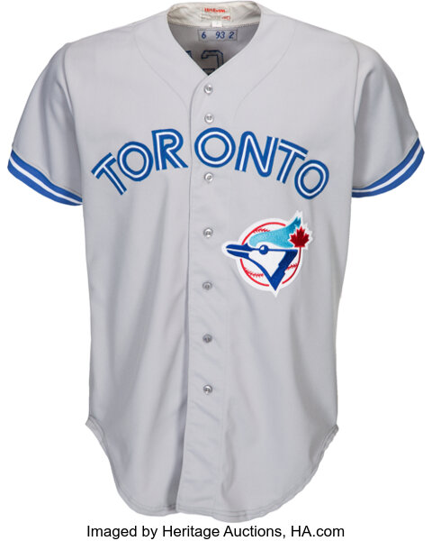 BLUE JAYS AUTHENTICS-AUTOGRAPHED #25 CARLOS DELGADO BLUE JAYS COOPERSTOWN  HOME JERSEY