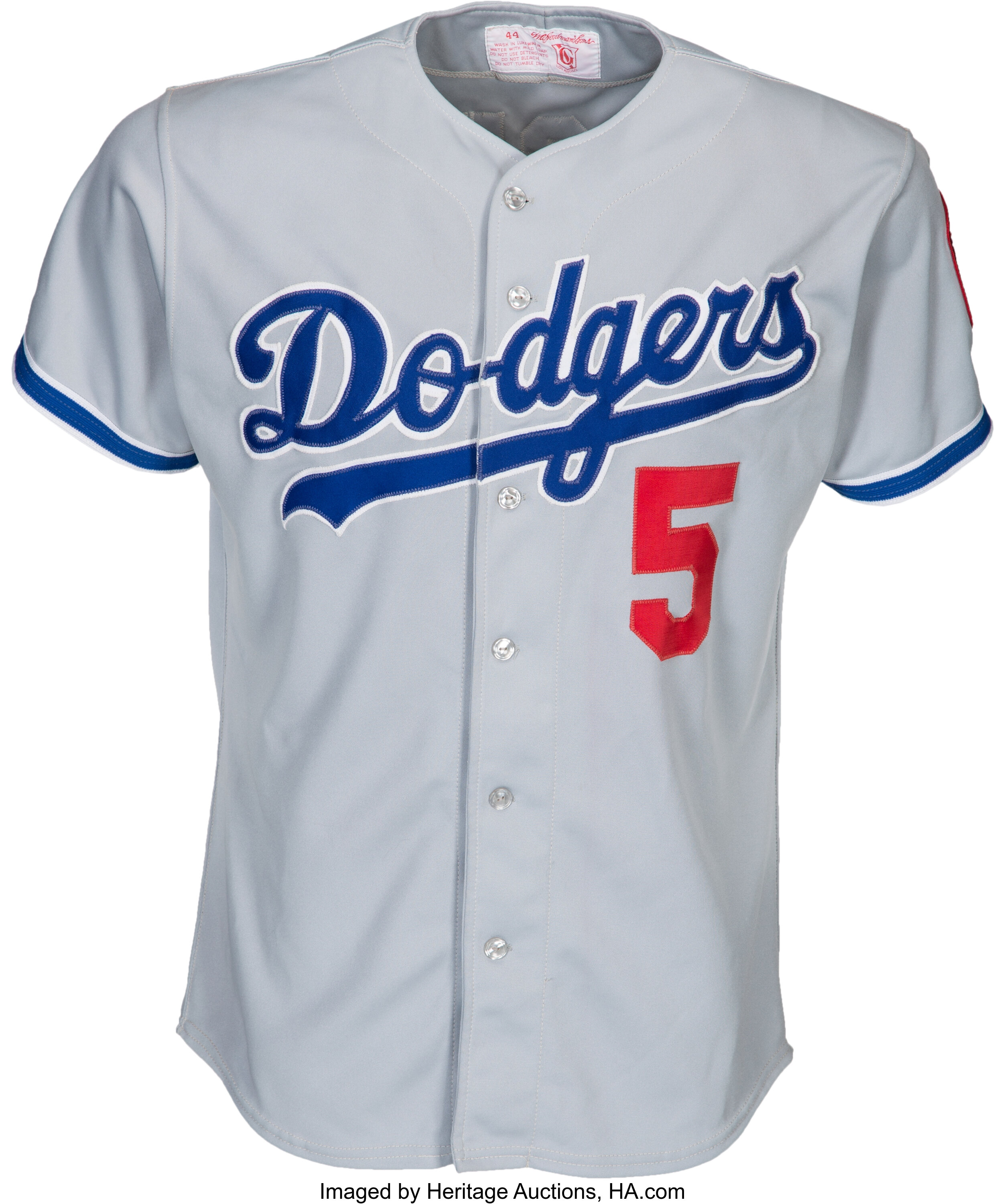 MIKE MARSHALL Los Angeles Dodgers 1988 Majestic Throwback Away