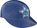 Seattle Mariners Game Used Batting Helmet Seattle Pilots Throwback Brewers