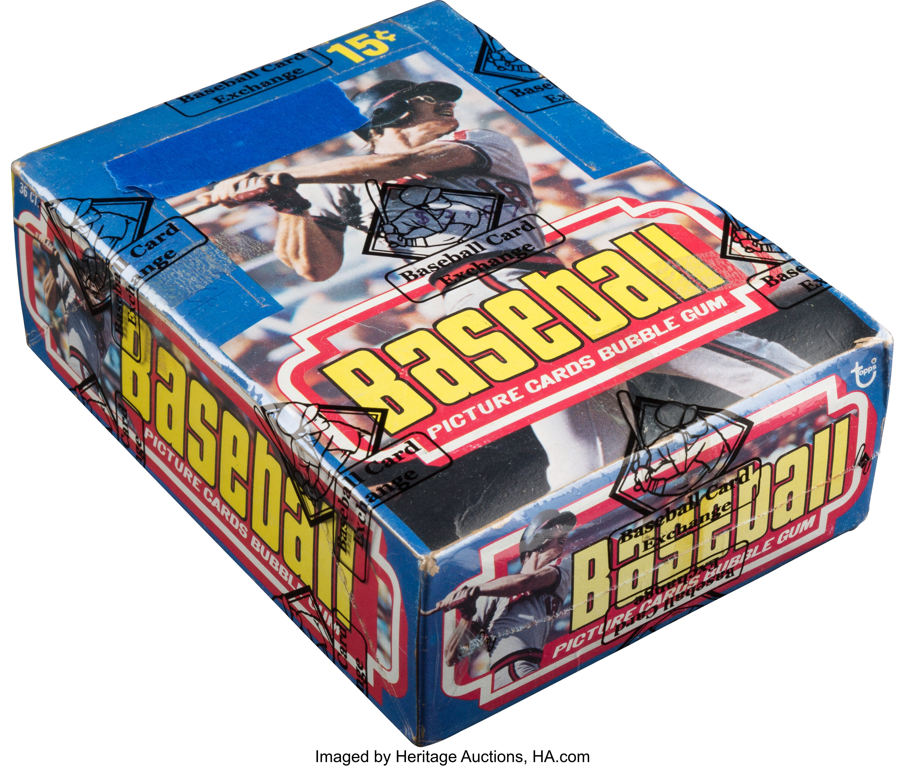 1977 Topps Baseball Wax Pack Box