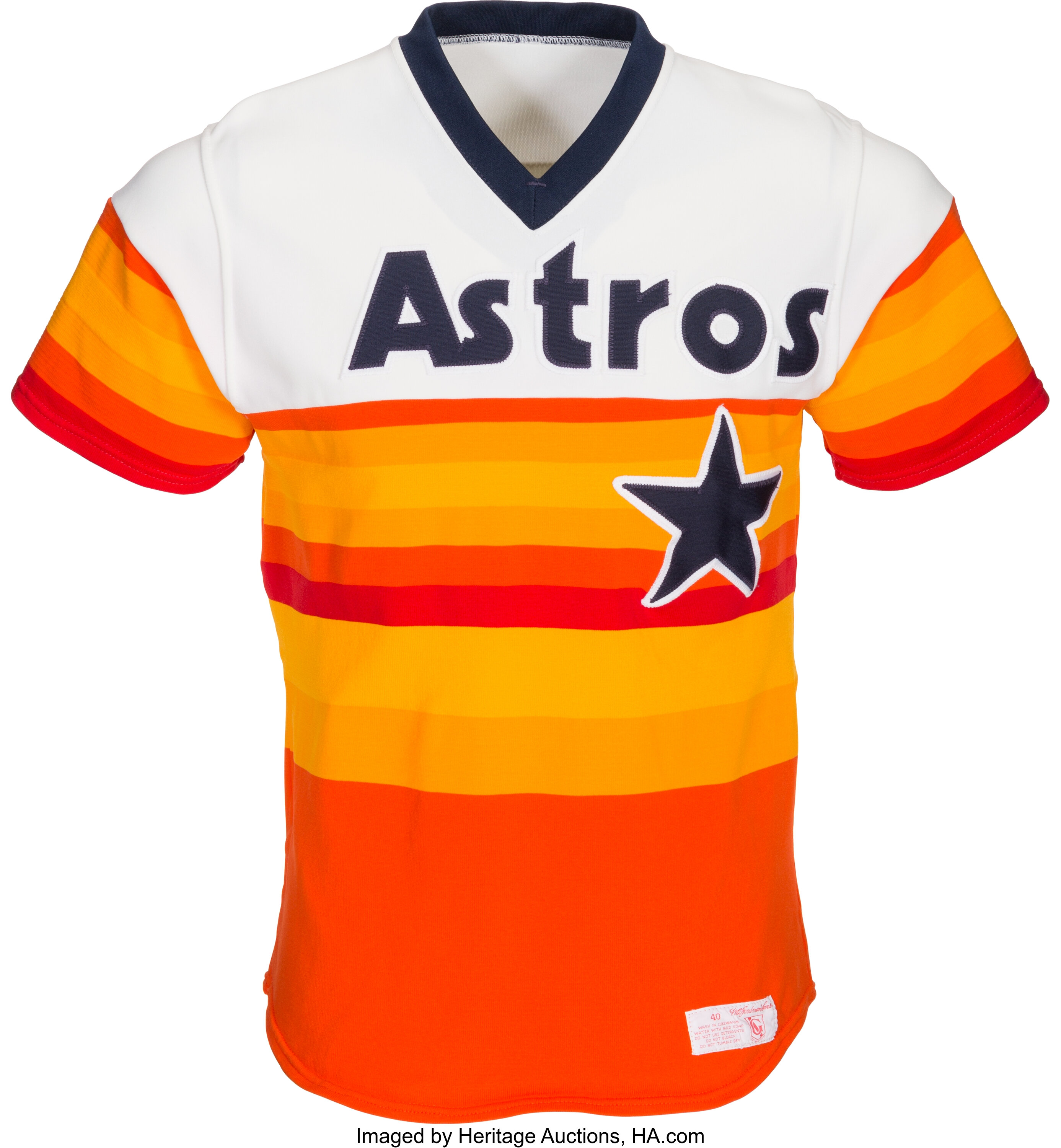 1984-85 Kevin Bass Game Worn Houston Astros Jersey.  Baseball