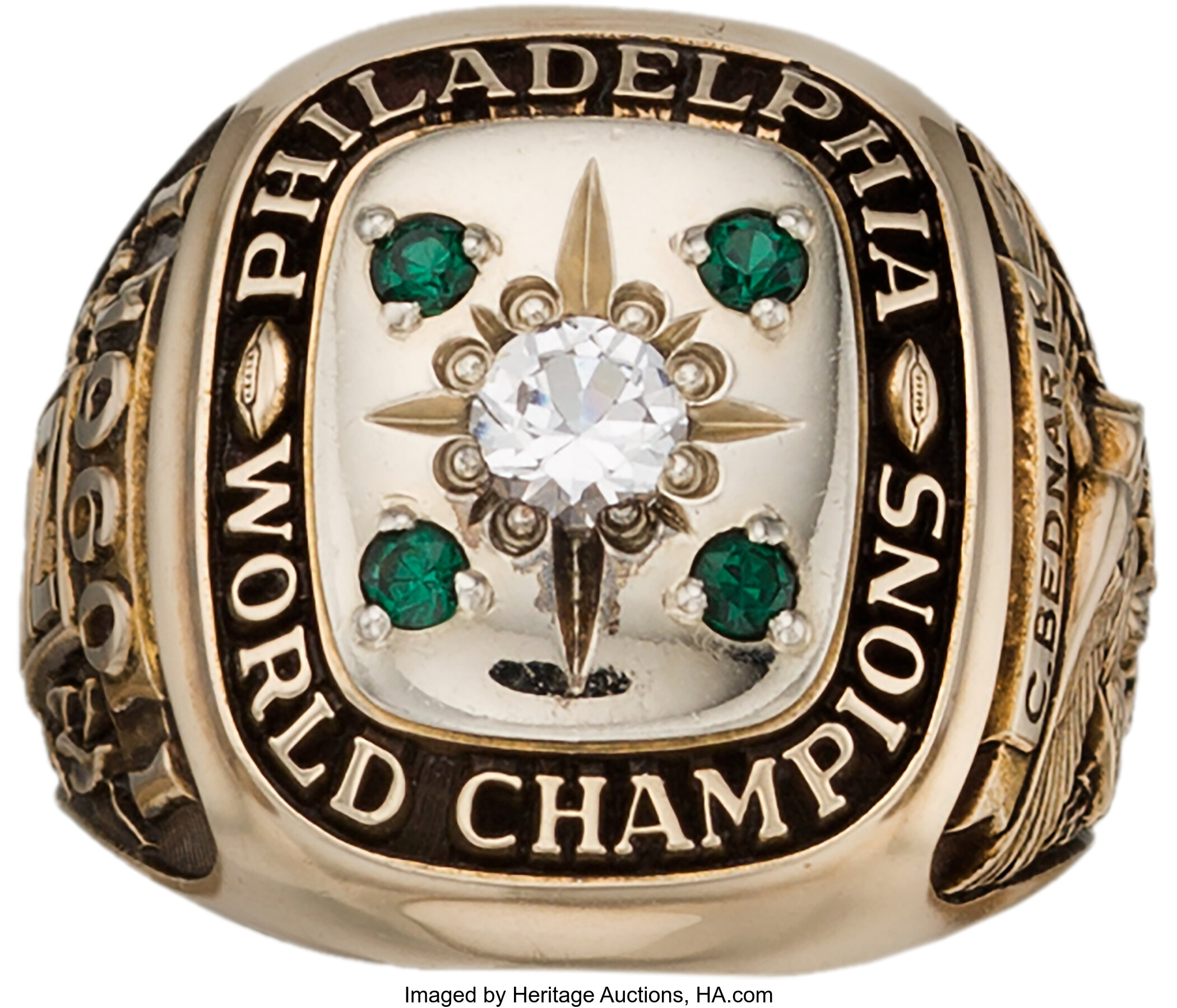 1960 Chuck Bednarik Philadelphia Eagles NFL Championship Salesman's, Lot  #83624