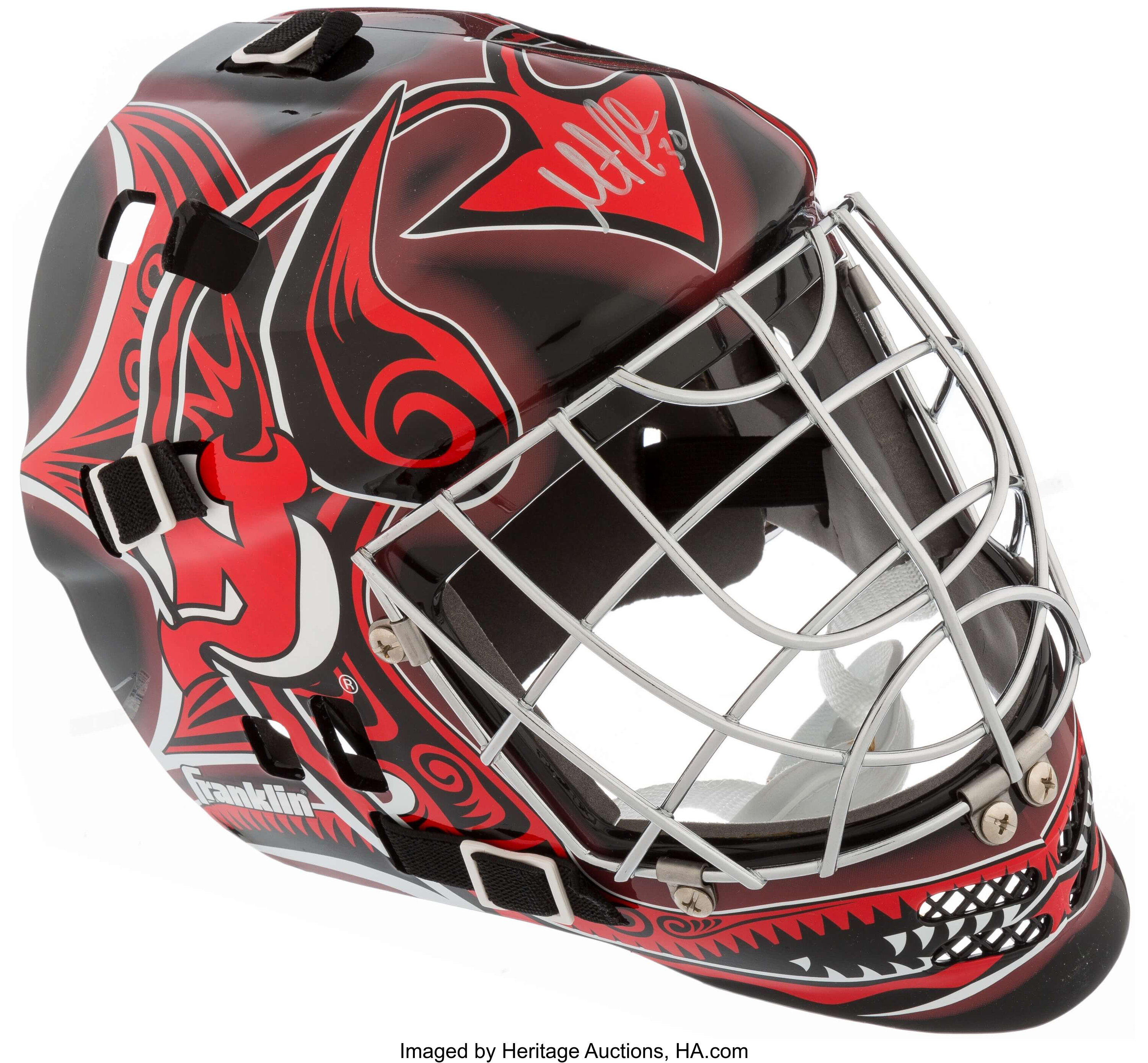 Martin Brodeur Autographed New Jersey Devils Goalie Mask - NHL Auctions