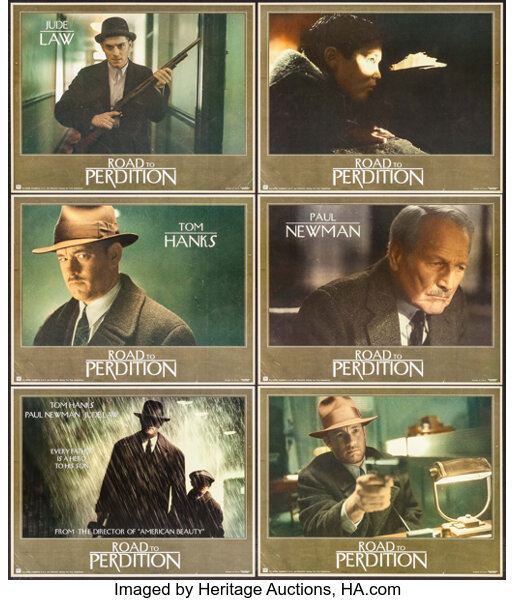 Road To Perdition Dreamworks 02 Lobby Card Set Of 11 13 5 X Lot Heritage Auctions