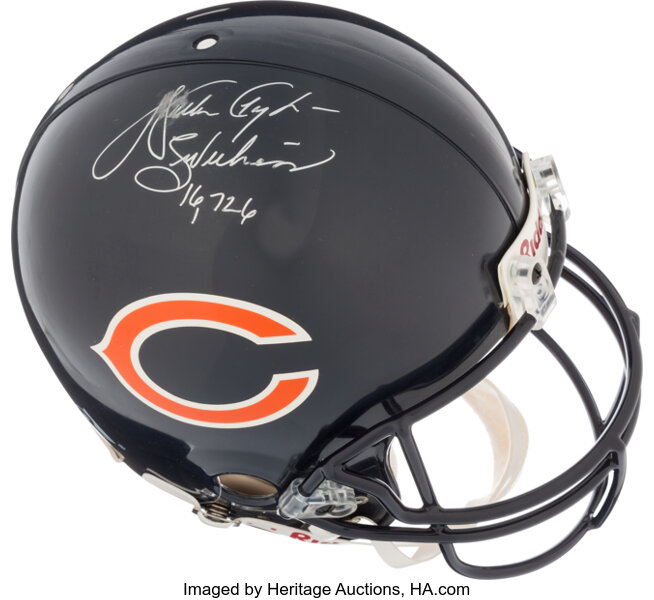 Official Chicago Bears Helmets, Bears Collectible, Autographed