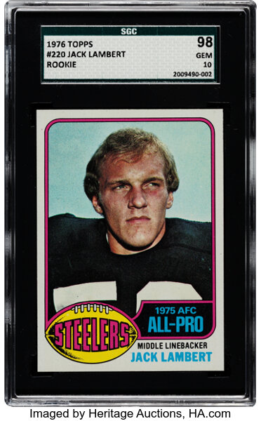 The Jack Lambert Collection- Sports Card and Sports Memorabilia Auctions