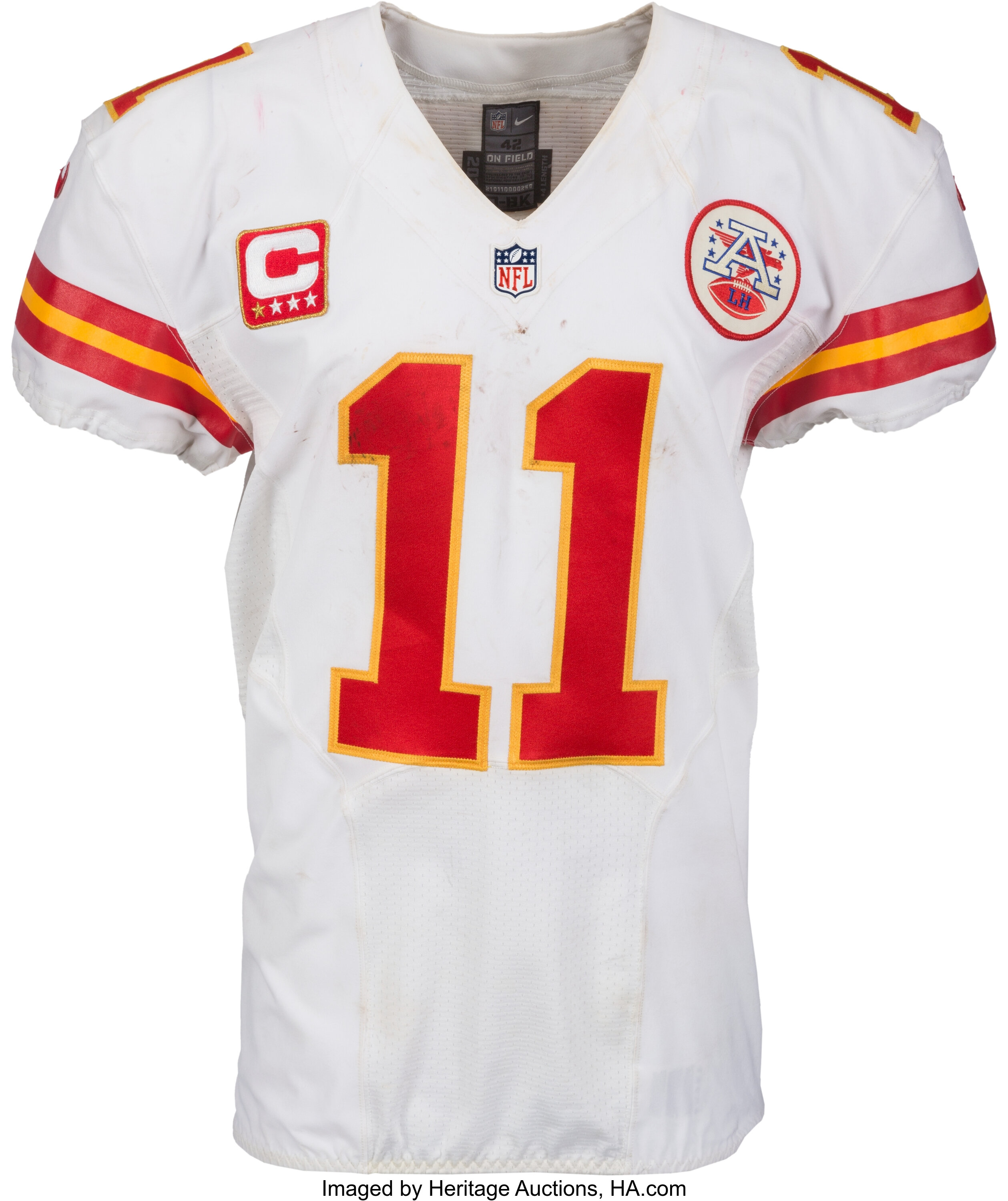 Alex Smith Kansas City Chiefs Nike Game Jersey - White