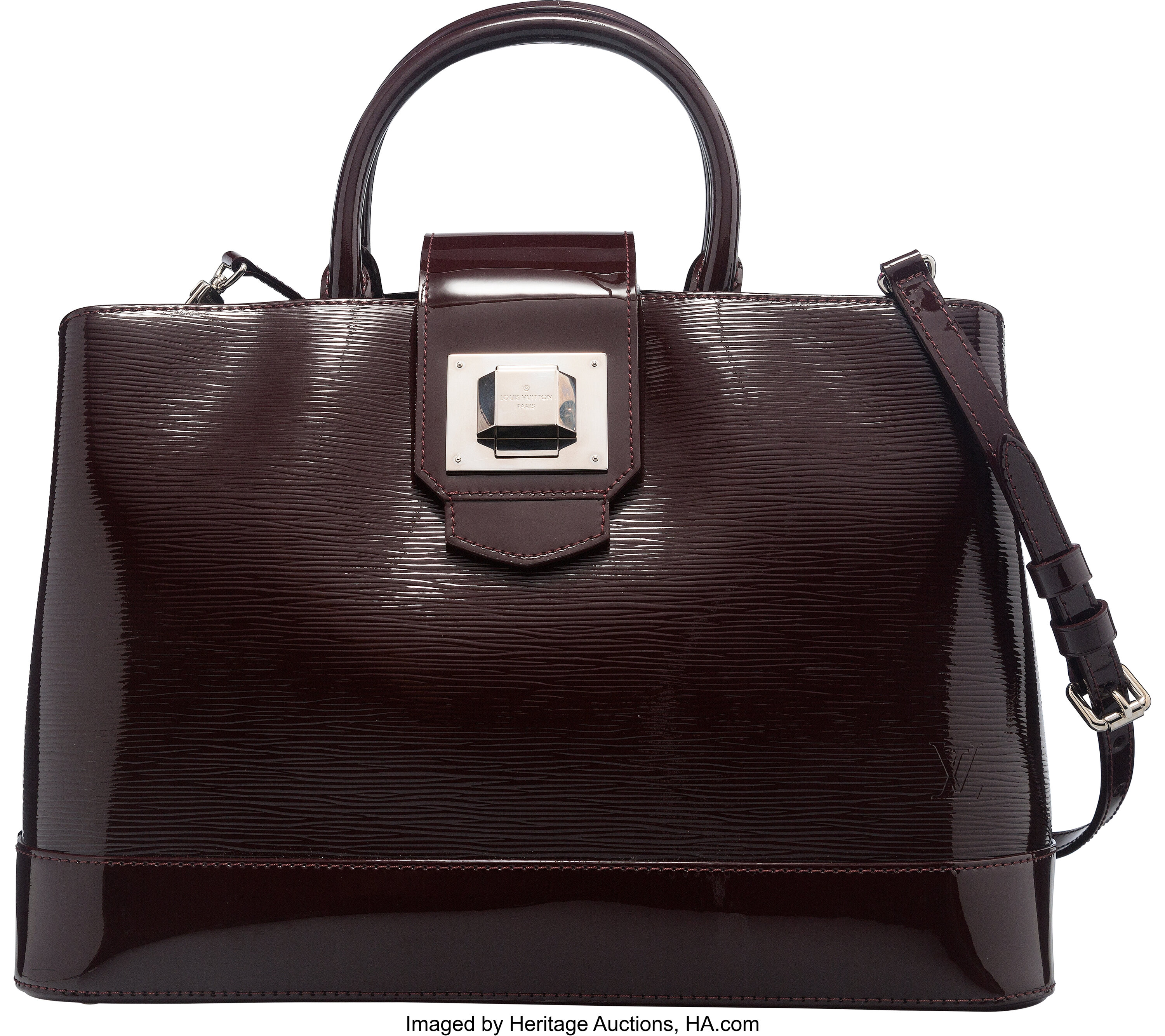 Sold at Auction: Louis Vuitton, Louis Vuitton Epi Leather Top Handle Flap  Bag