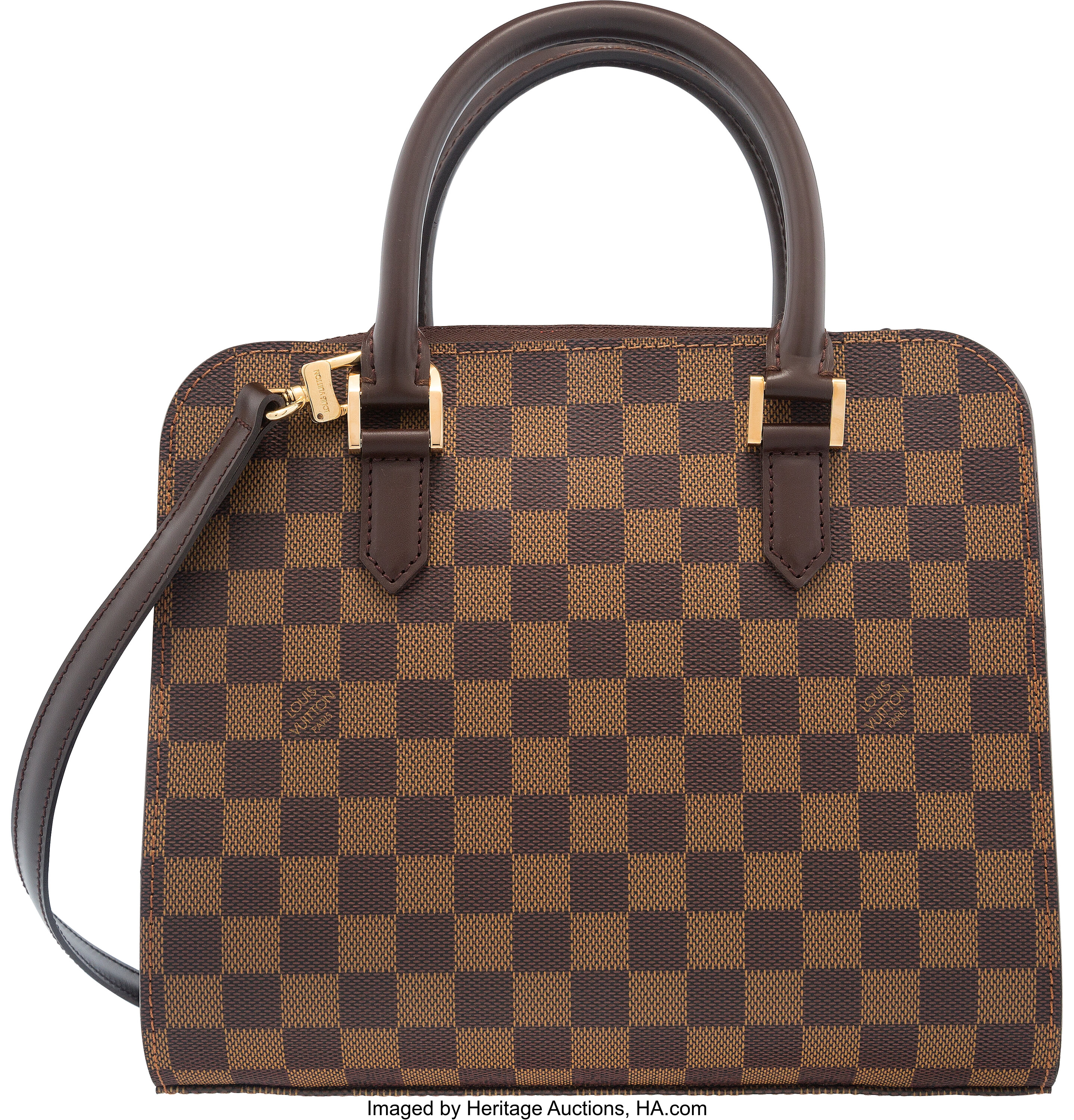 Sold at Auction: A Desirable Pair of Louis Vuitton Damier Ponyhair