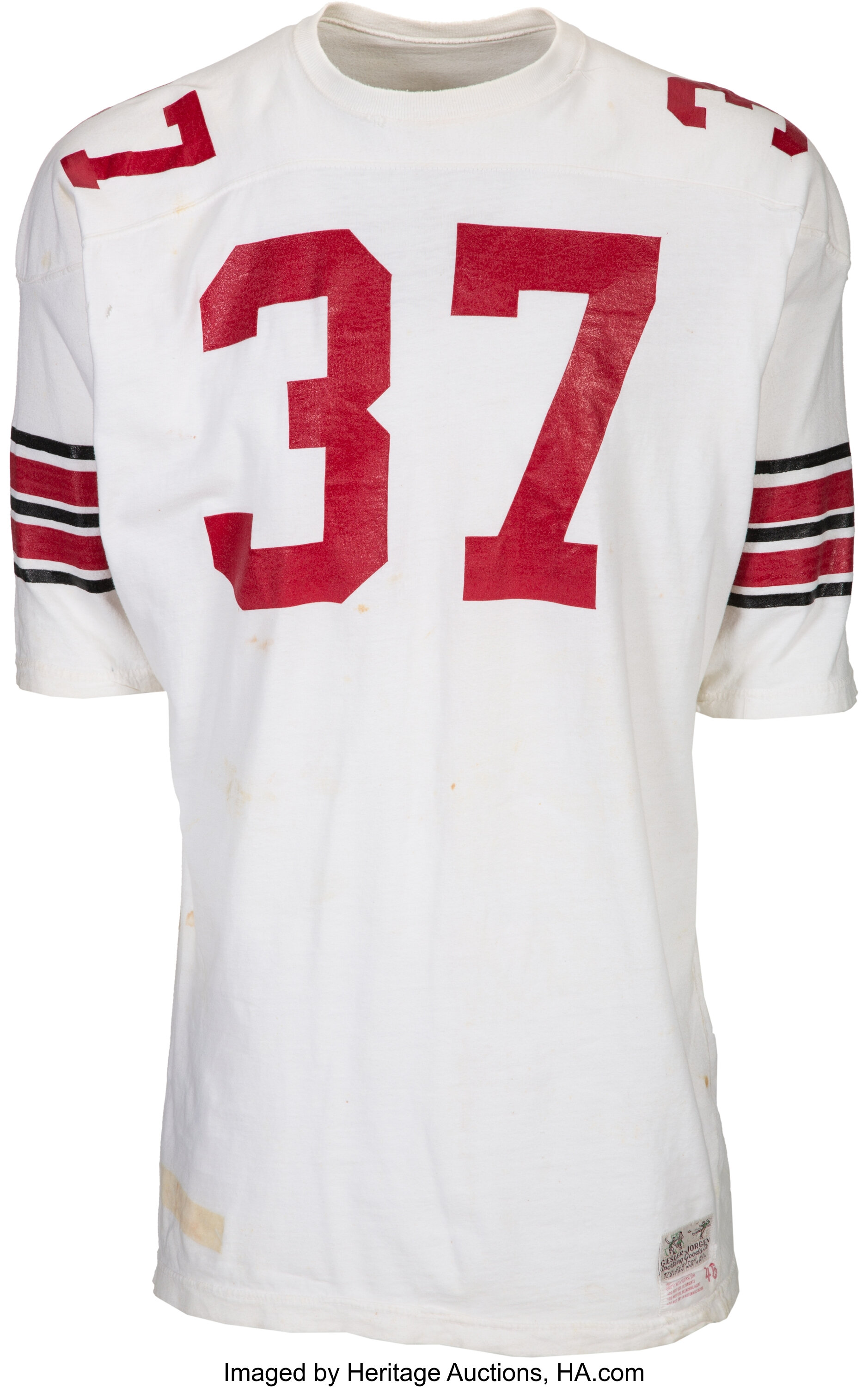 1966-67 Pat Fischer Game Worn St. Louis Cardinals Jersey., Lot #82232