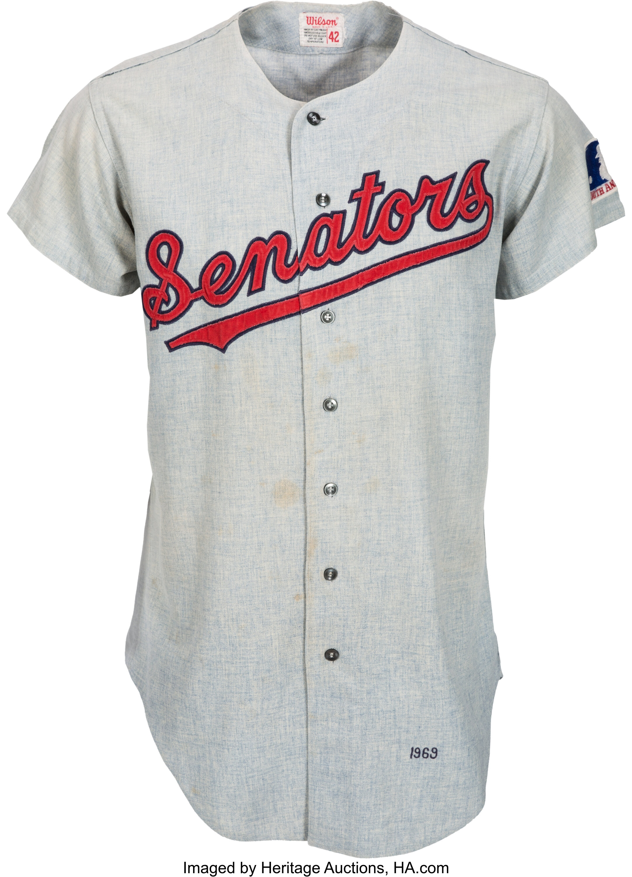 Washington Senators 1962 uniform artwork, This is a highly …