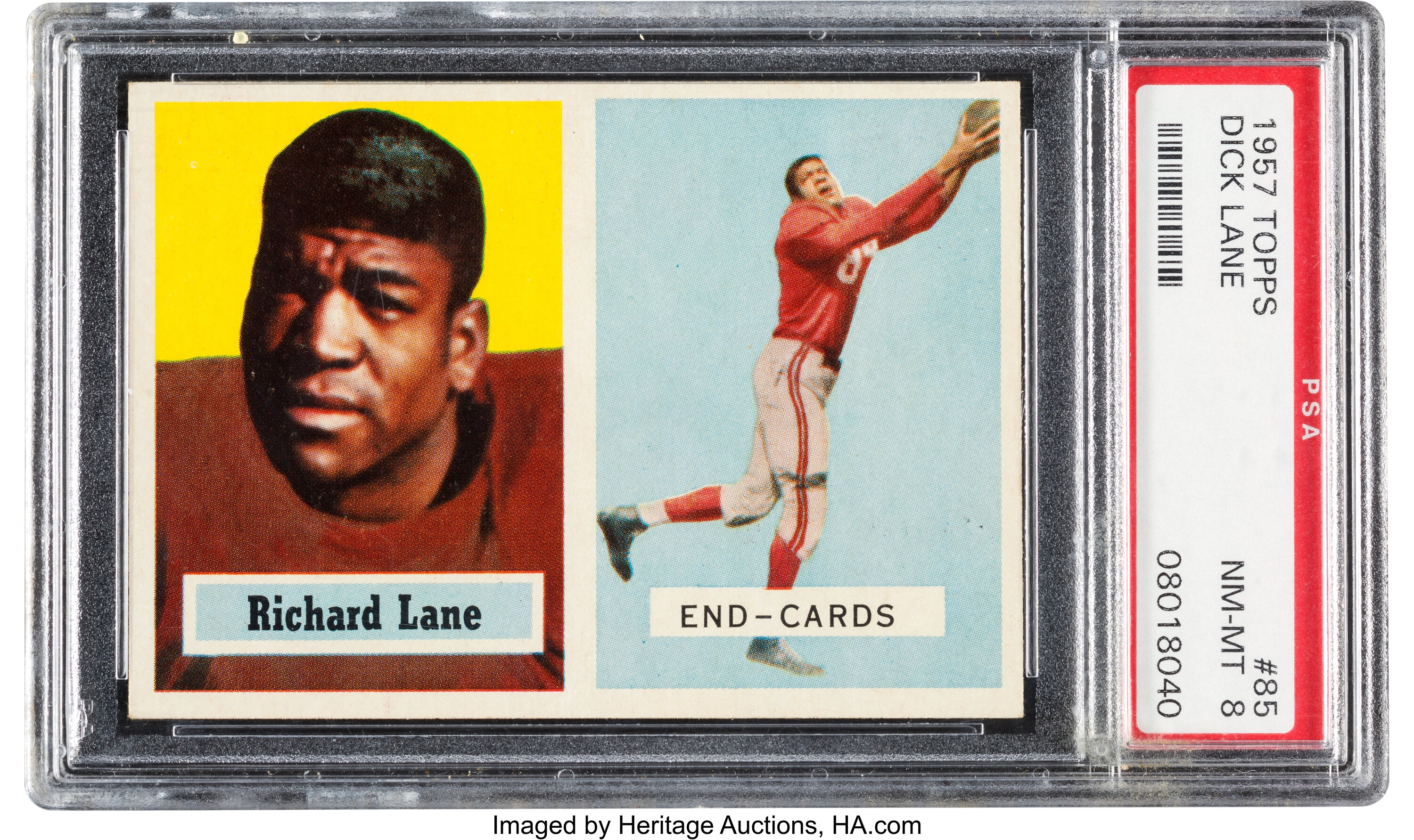 Dick Lane All Football Cards