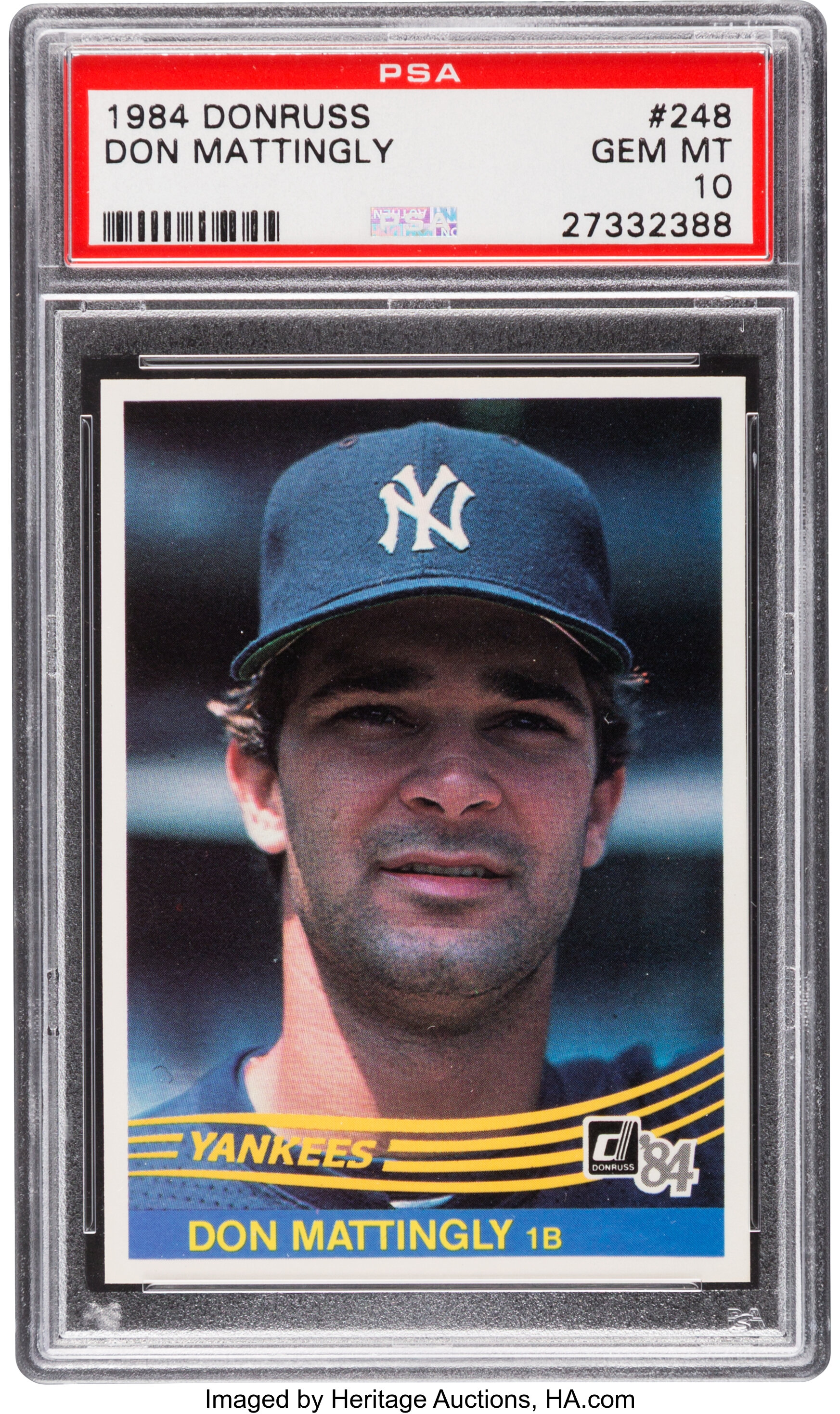 How To Spot A Fake Don Mattingly 1984 Donruss #248 Rookie Card