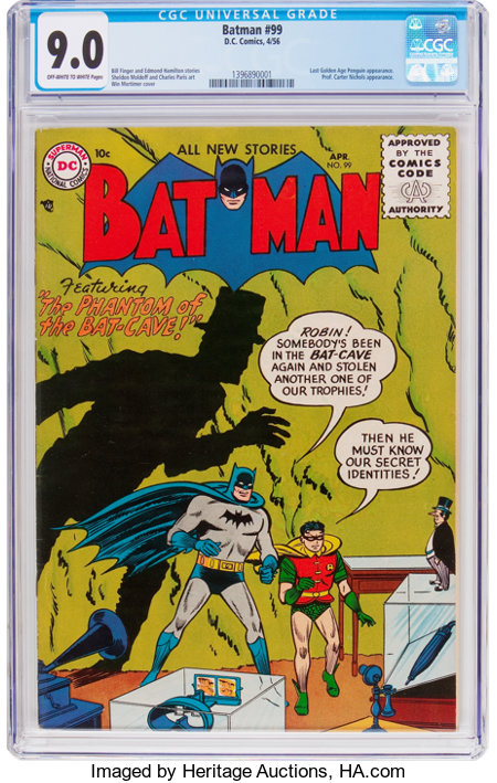 How Much Is Batman #99 Worth? Browse Comic Prices | Heritage Auctions