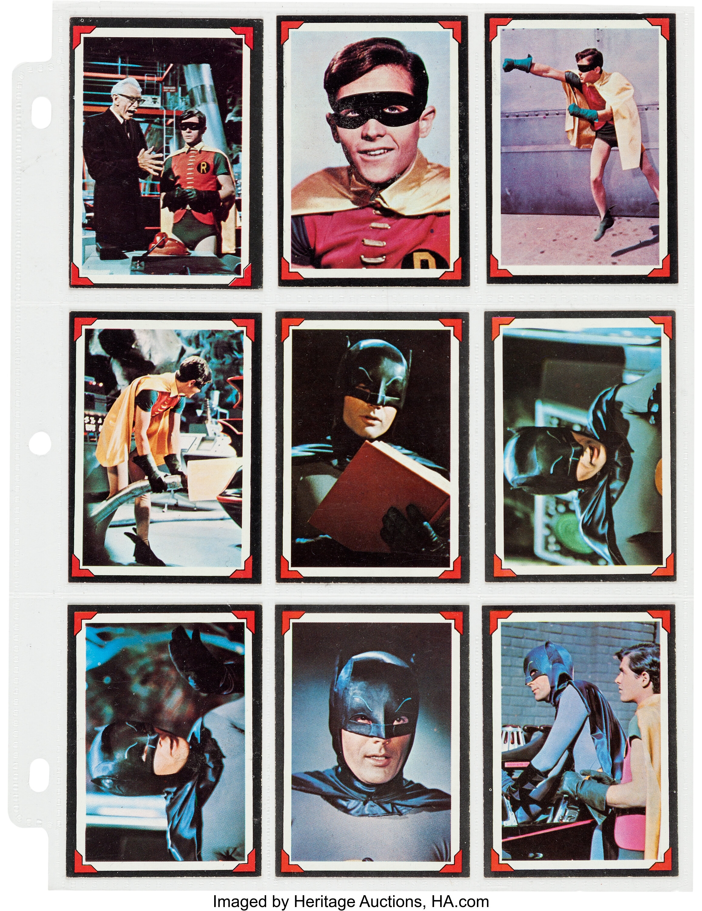 Topps Batman Riddler Back Trading Cards Complete Set of 38 | Lot #94238 |  Heritage Auctions