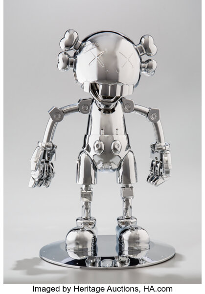 No Future Companion Black Chrome Version - Kaws