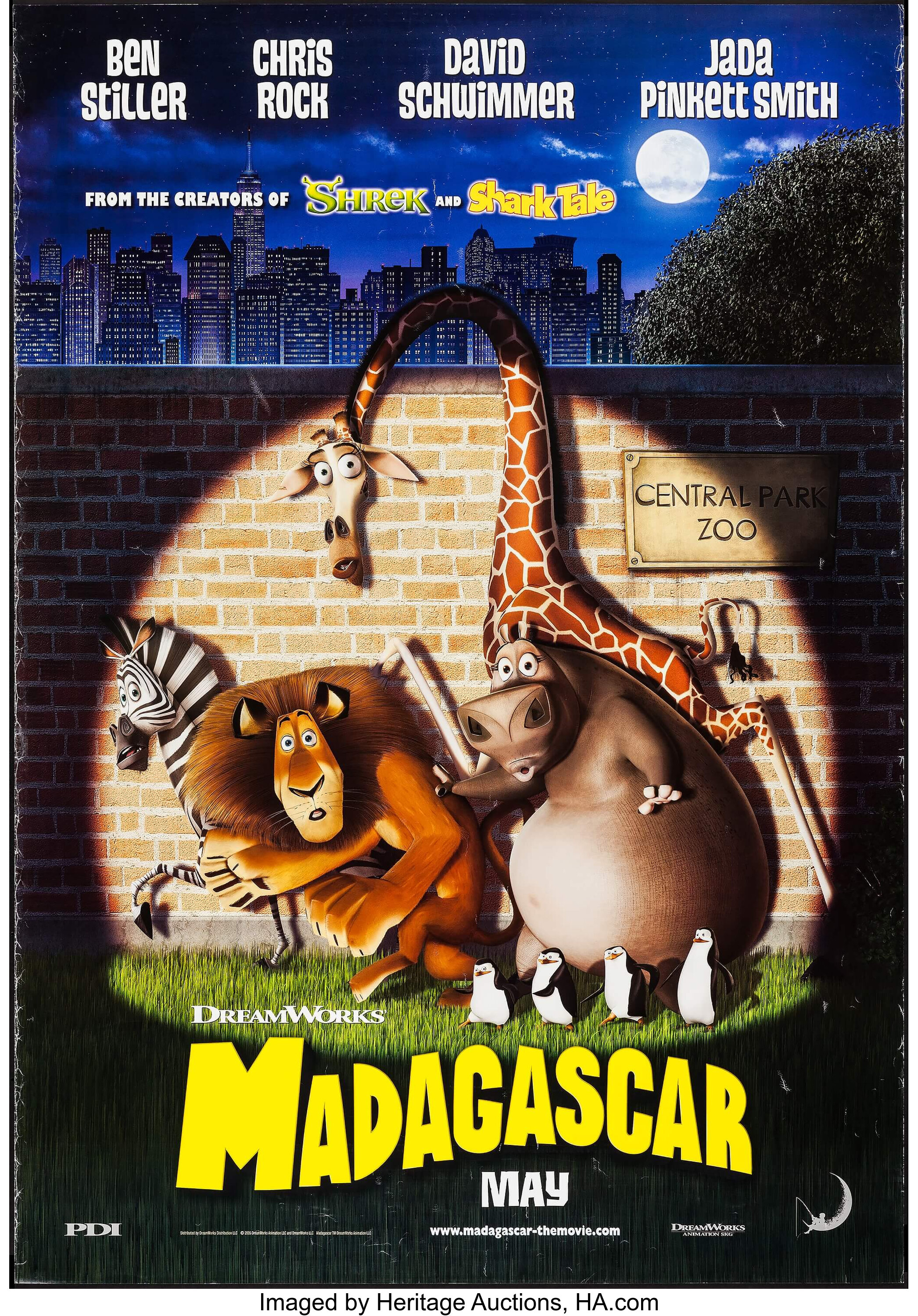 madagascar 2005 poster