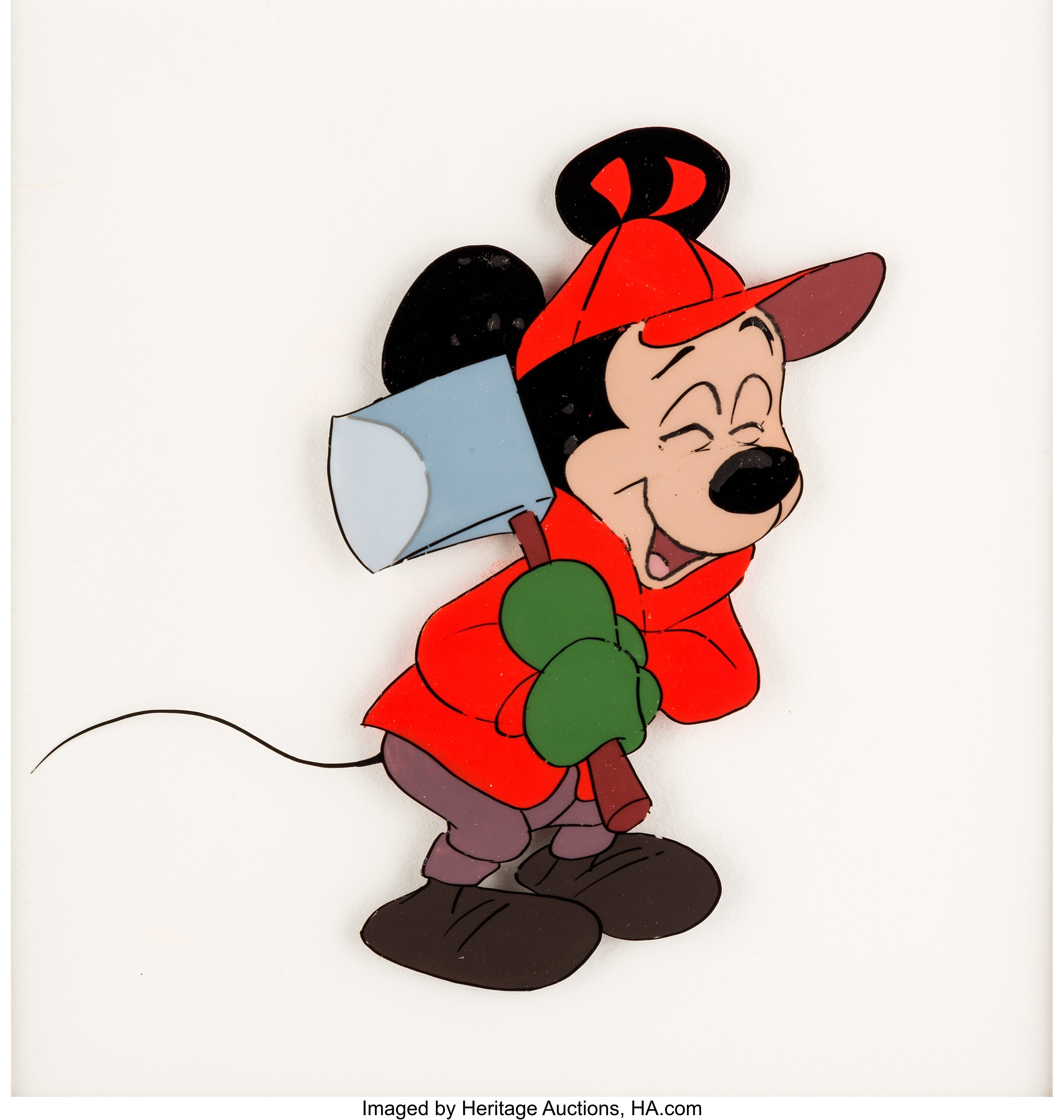 Pluto S Christmas Tree Mickey Mouse Production Cel Walt Disney Lot 97212 Heritage Auctions