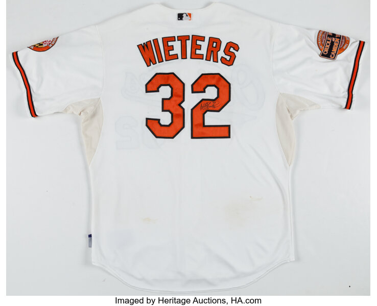 Baltimore Orioles Matt Wieters Special Edition Baseball Jersey 