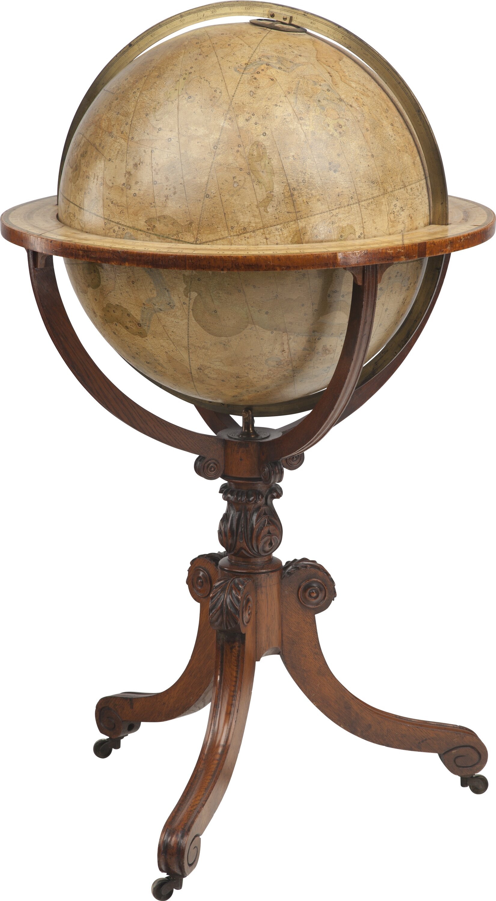 J W Cary S New And Improved Celestial Globe On Mahogany Stand Lot Heritage Auctions