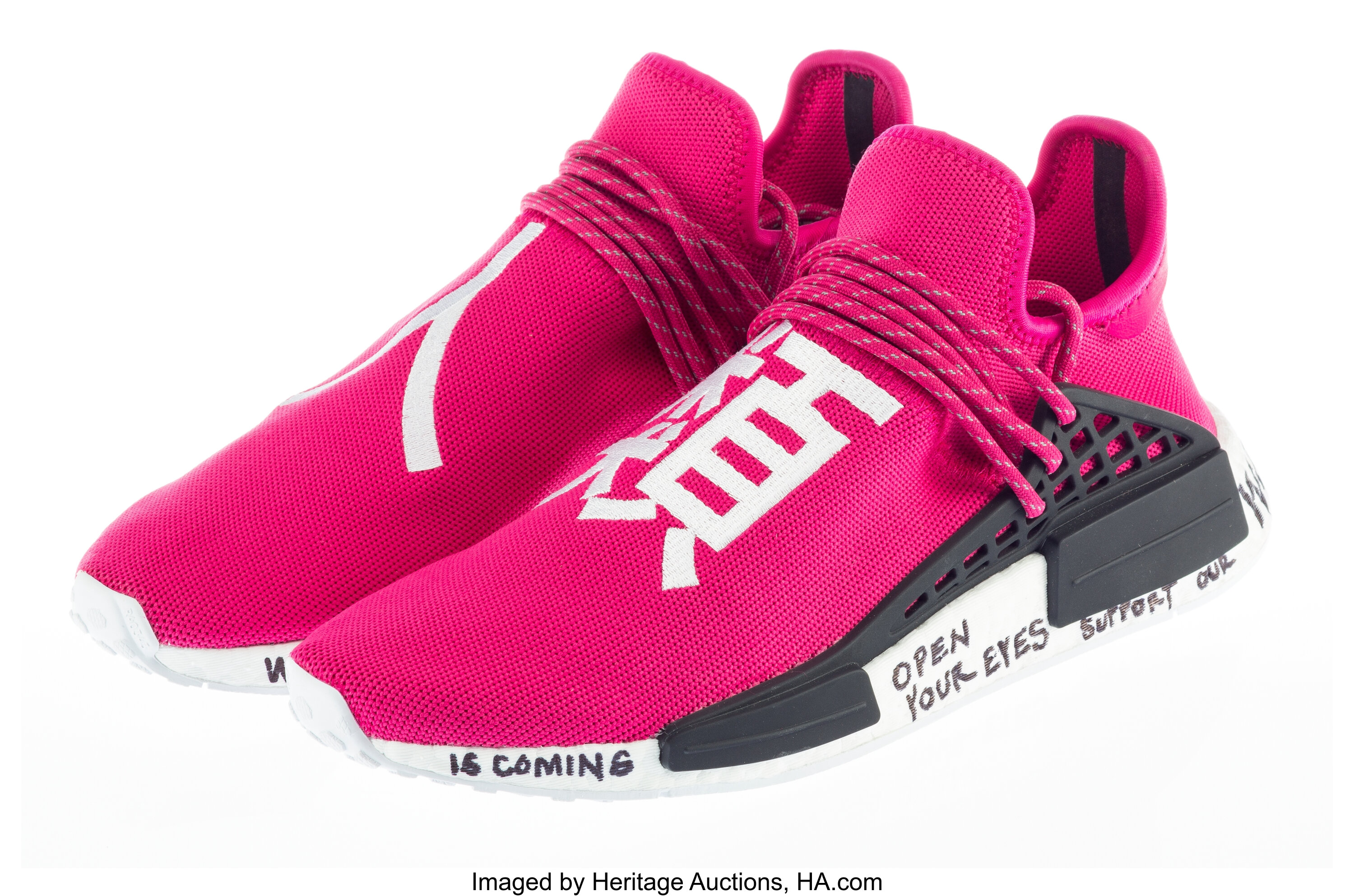 New 'Friends and Family' Pharrell x adidas Hu NMD Commands $5000… - Sneaker  Freaker