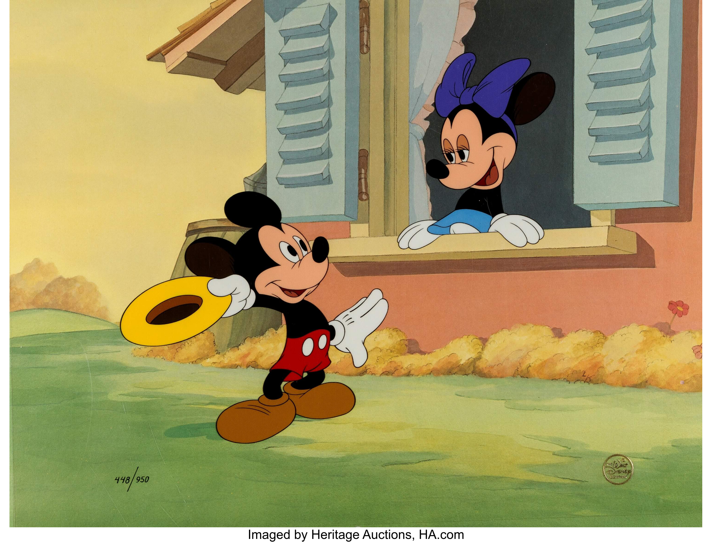 Mickey at the Plate Animation - Disney Gallery - 243529